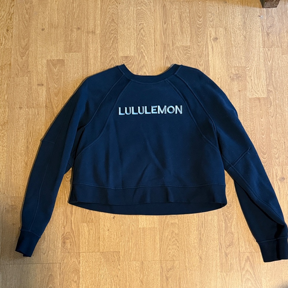 lululemon athletica Dark Blue Sweatshirt